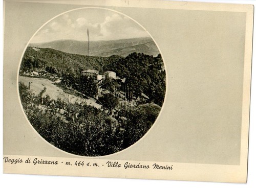 Cartolina veggio grizzana - cartolina,